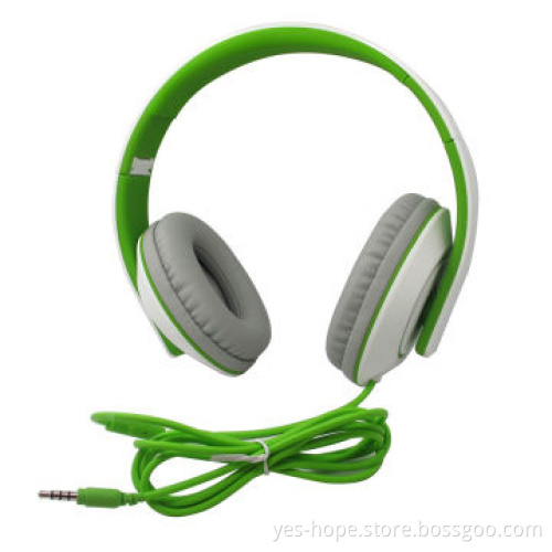 Professional Stereo White Studio Headphones with Factory Price
